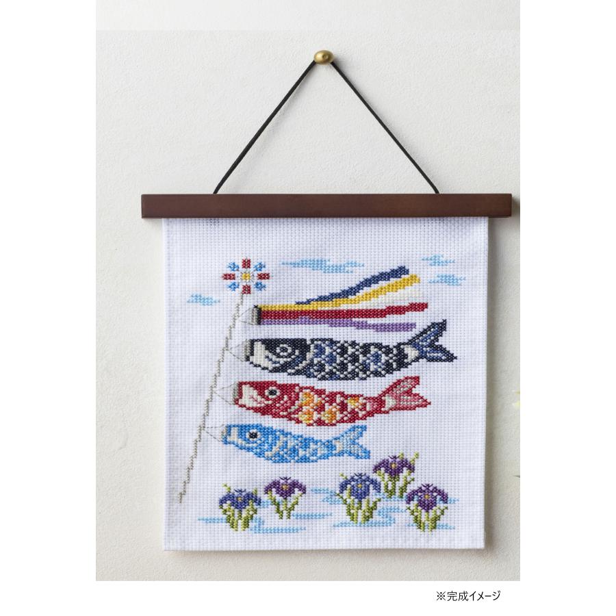 刺繍画 ハンドメイド 手作り Kurahashi Reiファブリック「Hello,My Friends」を楽しむ刺繍セット 2