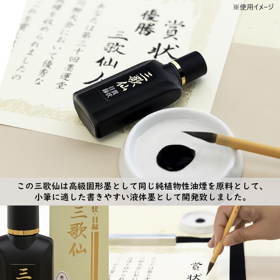 墨汁 液墨 目録 賞状用 書きやすい 高級 書道用品 習字道具 少量