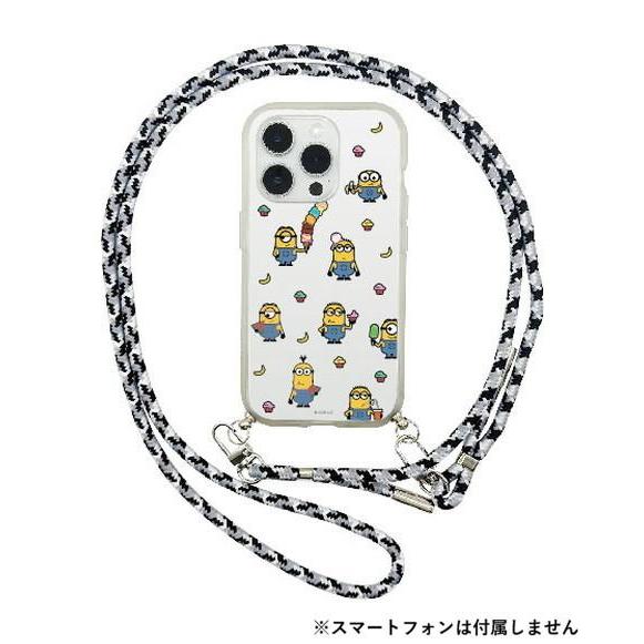 スマホケース 保護 耐衝撃 ショルダー 落下対策 キャラクター