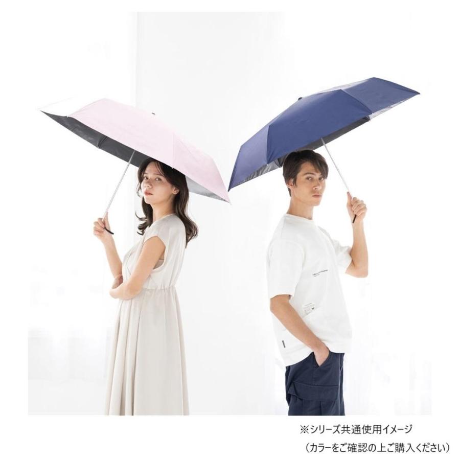 中谷 傘 UVオールウェザー 折りたたみ ライトグレー 55cm 折り畳み