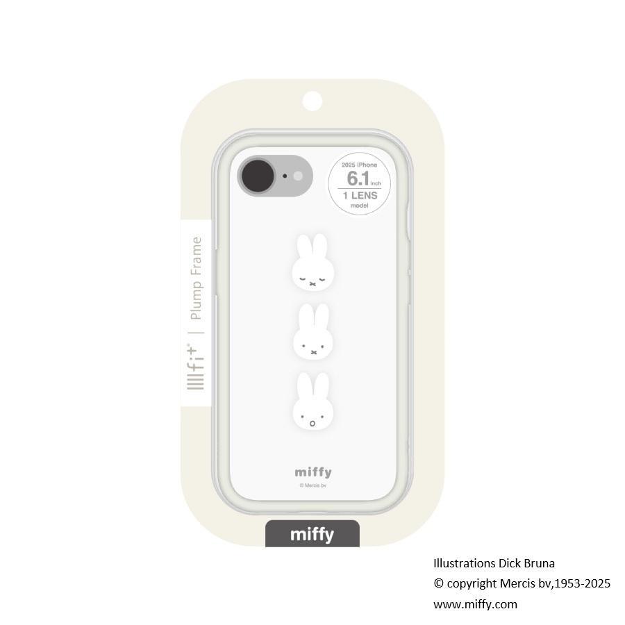 ミッフィー IIIIfit プランプフレーム iPhone16e 対応 ケース ミッフィー MF-575A