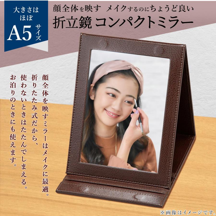 ミラースタンド（顔のサイズ） MotoM コードレスLEDミラースタンドGST015｜ミラーライト｜おしゃれな