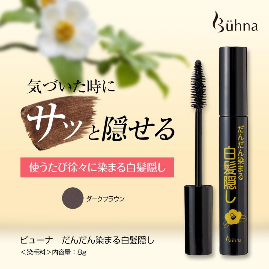 【8個セット】白髪かくし クシ型マーカー ダークブラウン 使うたび染まる サロンドプロ カラーオンリタッチ 白髪かくしEX ダークブラウン