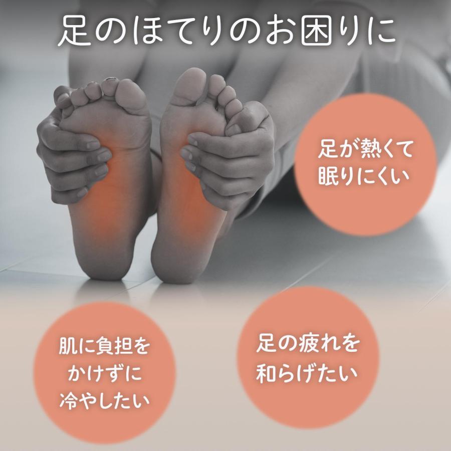 ひ〜んやり足用保冷剤 足カバー 1足入 フリーサイズ 繰り返し使える