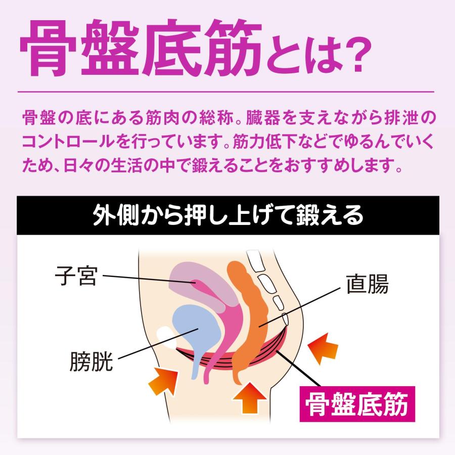 もっちり素材の骨盤底筋クッション 骨盤 骨盤底筋 骨盤ていきん 姿勢