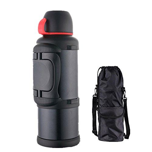 保証書付 真空断熱 ステンレス スポーツ ジャグ 3l 4リットル 魔法瓶 水筒 おしゃれ コップ付け 大容量 ブラック 4l 超人気 Www Technet 21 Org