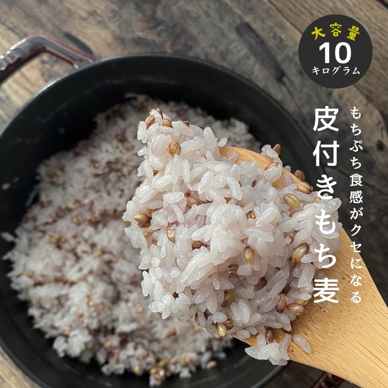 もち麦 皮付き10kg ダイシモチ 紫もち麦 国内産 雑穀 雑穀米 ダイエット 無添加 2.5kg×4袋 自然の蔵｜fuchigami｜02