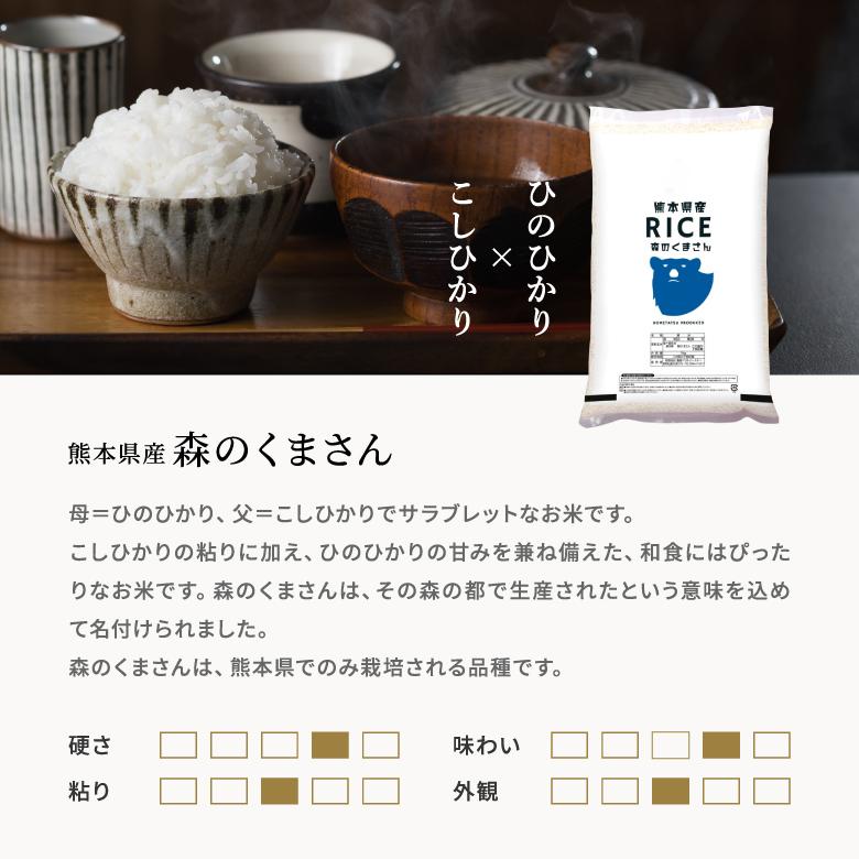 森のくまさん 米 お米 10kg 熊本県産 令和6年産 玄米10kg 精米 森のくまさん 米 お米 10kg 熊本県産 令和6年産 玄米10kg 精米