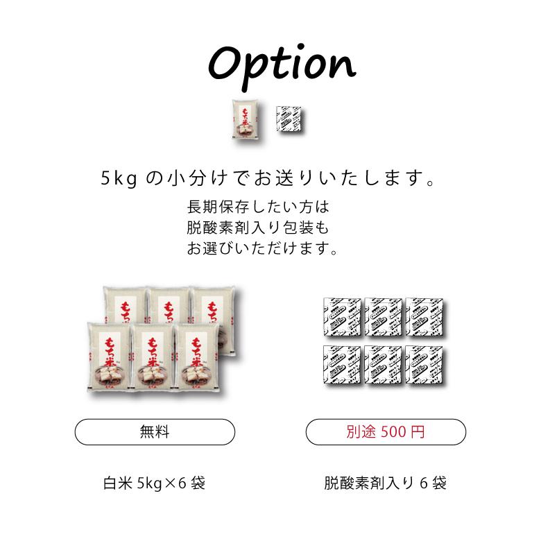 米 もち米 精米30kg ヒヨクモチ 熊本県産 令和5年産 30kg｜fuchigami｜08