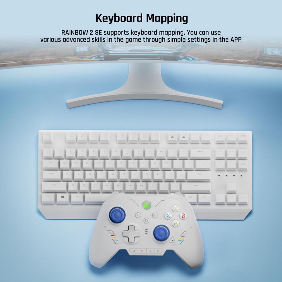 PC コントローラー、BIGBIG WON Rainbow 2 SE ワイヤレス コントローラー モーション コントロール、ホール効果トリガー、12 |  | 08