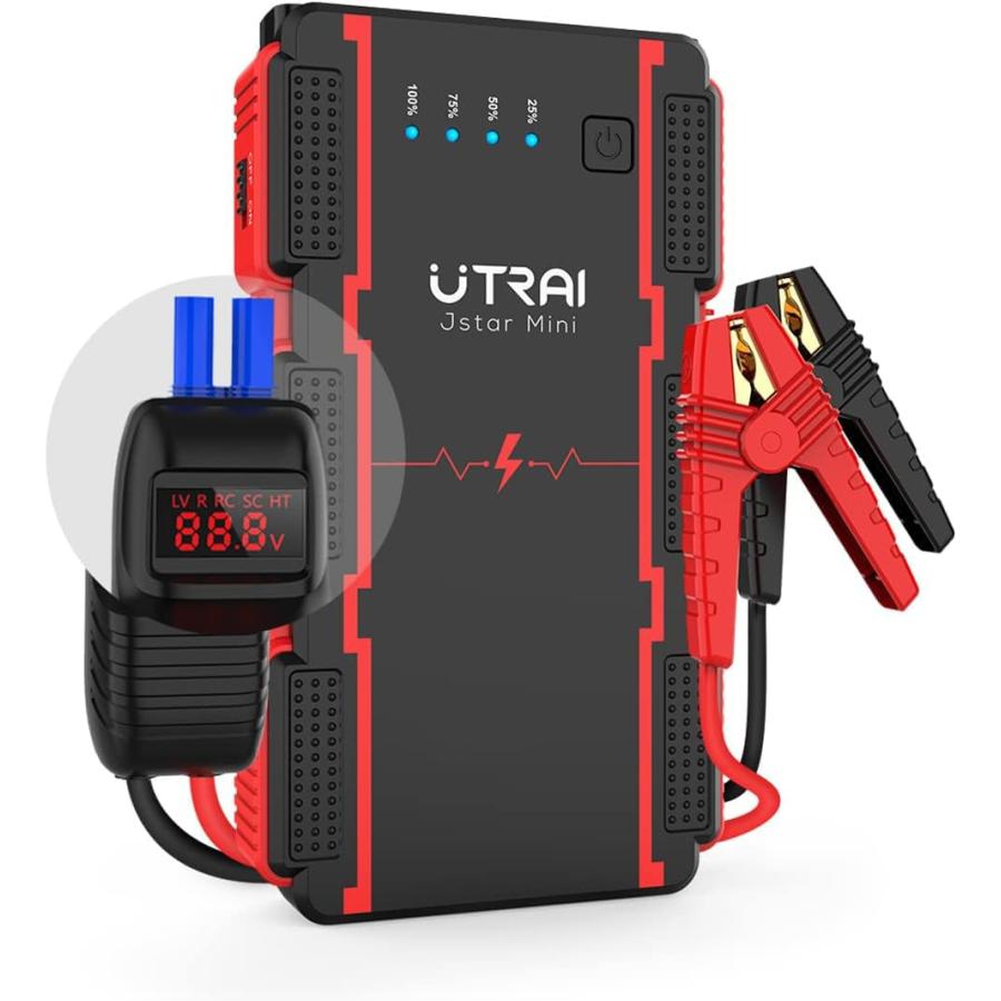 UTRAI ジャンプスターター 12V車用 瞬間最大出力2500A 7.5L UTRAI ジャンプスターター 12V車用 瞬間最大出力2500A 7.5L