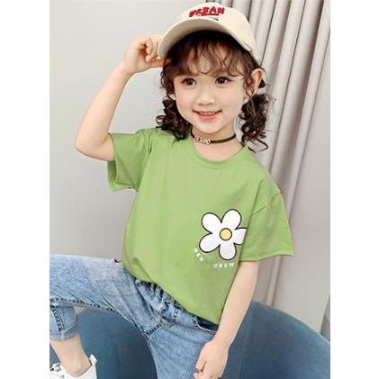 お花tシャツ 女の子 半袖 ワンポイント 韓国子供服 キッズ トップス 可愛い インスタ映え Kids Tshirt 002 Style Function 通販 Yahoo ショッピング