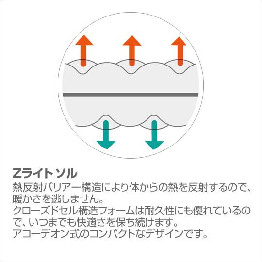 THERMAREST（サーマレスト）　Zライトソル　シルバー/ブルー　S_5