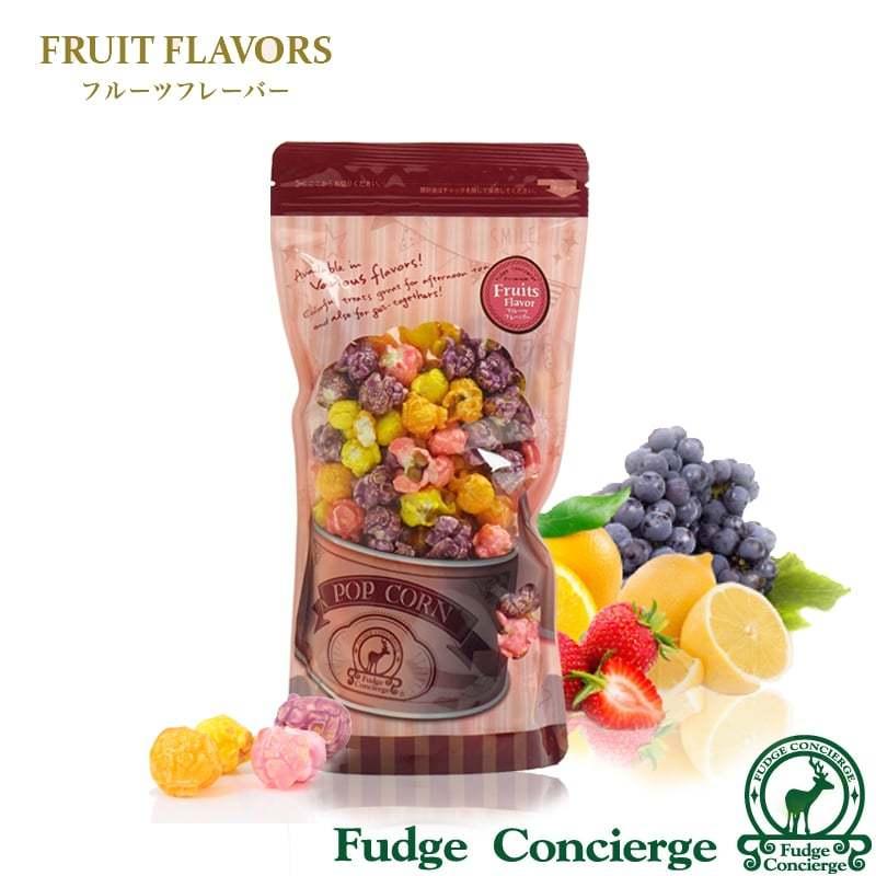 フレーバーポップコーン【フルーツフレーバー】マッシュルーム型★1袋150g | 