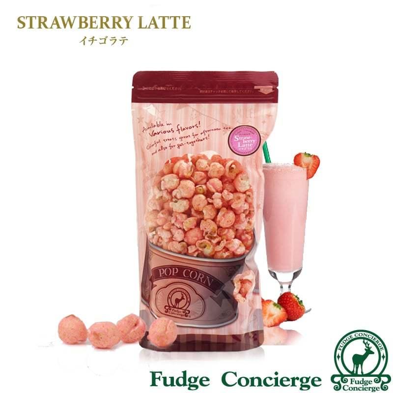 フレーバーポップコーン【ストロベリーラテFD】マッシュルーム型★1袋150g |  | 05