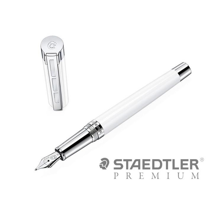 ★美品新品★ステッドラープレミアム　レシーナ　万年筆　字幅M ステッドラー（STAEDTLER） 万年筆 高級 ドイツ プレミアム レシーナ