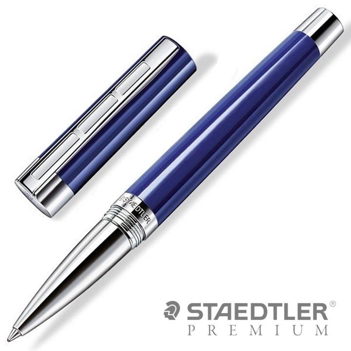 ステッドラー　イニティウムコレクションレシーナローラーボール　ブルー ステッドラー（STAEDTLER） ローラーボールペン 高級 水性 ドイツ