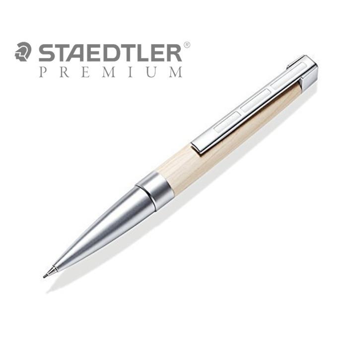 ステッドラー シャーペン 0.7mm 高級 木軸 ドイツ プレミアム