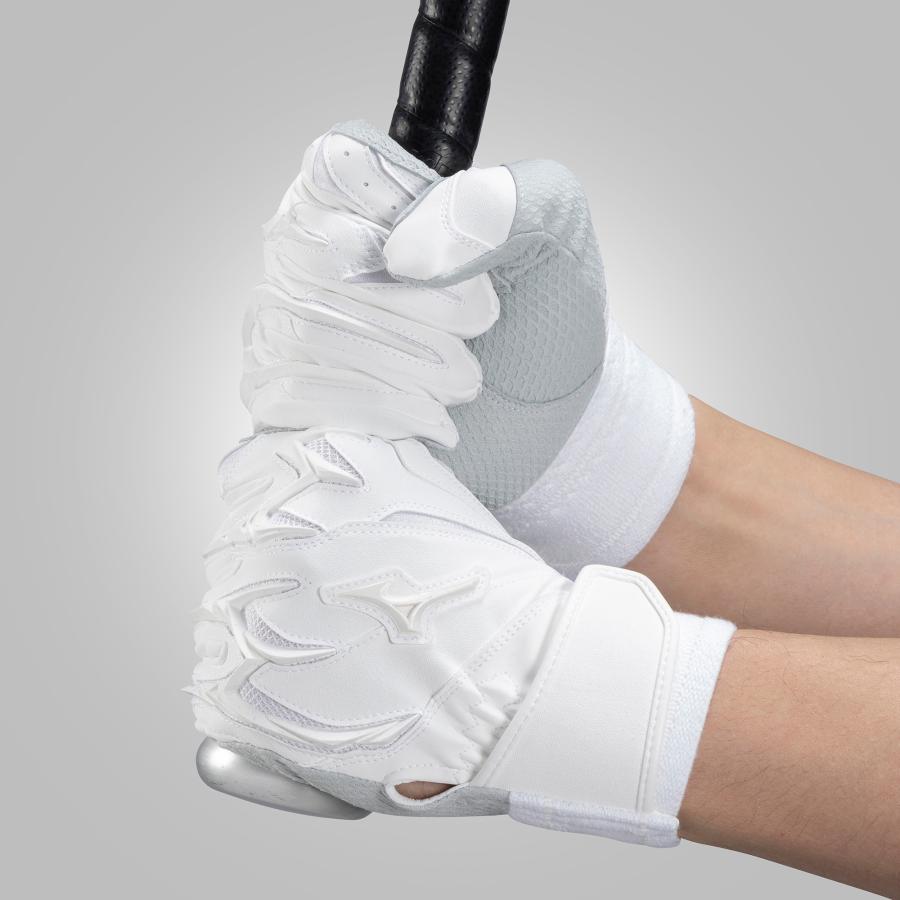 ミズノプロ　バッティンググローブ　プロ実使用 ミズノ MIZUNO 限定 ミズノプロ MizunoPro シリコンパワーアークDI