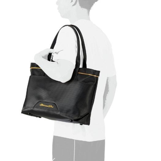 ミズノプロ　黒トートバッグ MIZUNO（ミズノ） 【MIZUNO PRO】ミズノプロ トートバッグM 15L