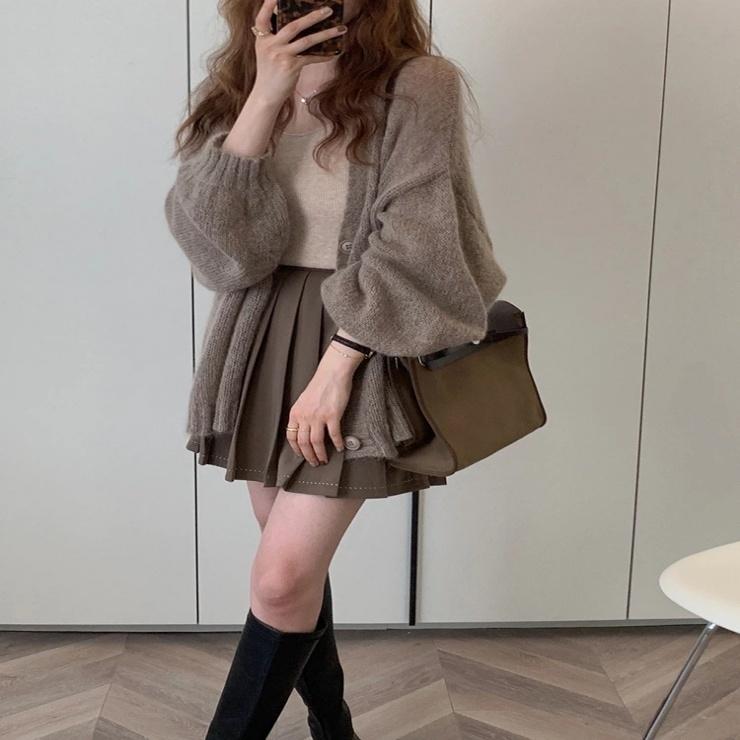 アウター カーディガン 袖あり 長袖 ボリューム袖 お得 かわいい 大人可愛い きれいめ シンプル カジュアル 大人おしゃれ お洒落 大人女子 こなれ感 ラフ B8px2qgx7d Www Familyontour De