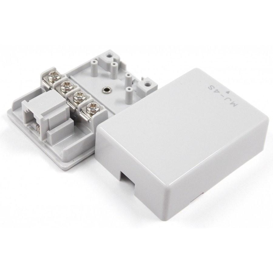 東名通信工業 通信用ローゼット MJ-4S(M) CW(クリーム
