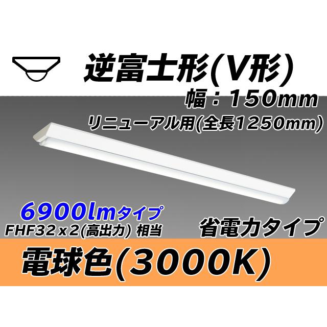ユニット形ベースライト(Myシリーズ) 直付形 150幅 省電力タイプ 電球色(3000K)  (6060lm) MY-V470402/L AHTN