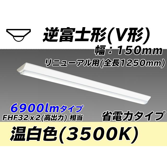 ユニット形ベースライト(Myシリーズ) 直付形 150幅 省電力タイプ 温白色(3500K)  (6060lm) MY-V470402/WW AHTN