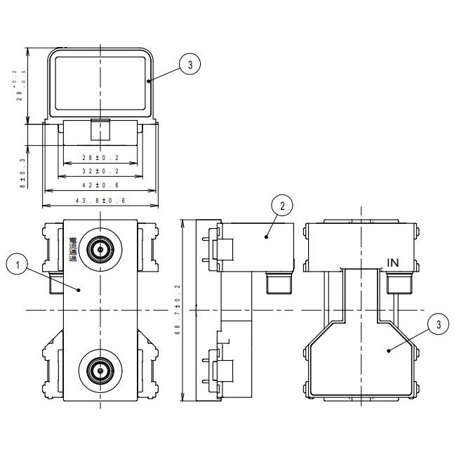 Panasonic（パナソニック） フルカラー埋込高シールドテレビコンセント