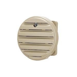 WLP-12-C：丸形防水ルーバー（クリーム色）　換気面積cm2：22　適用プラボックス：PL20用 WLP-12-C：丸形防水ルーバー（クリーム色） 換気面積cm2：22 適用プラ