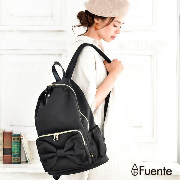 レディースリュック りぼん 大容量 ママ マザーズ マザーズバッグ 大人