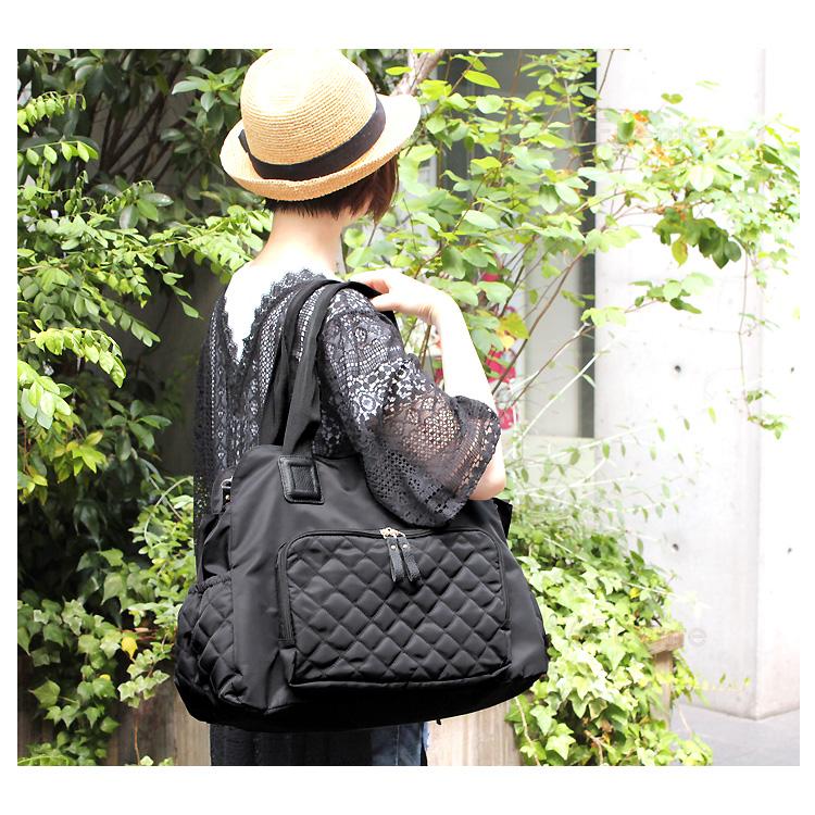 ショルダーバッグ 撥水 はっ水 トートバッグ ボストン レディース ノート パソコン Pc タブレット 収納 通勤 旅行 マザーズバッグ ママ バッグ 斜めがけ F0014 フェンテ 通販 Yahoo ショッピング