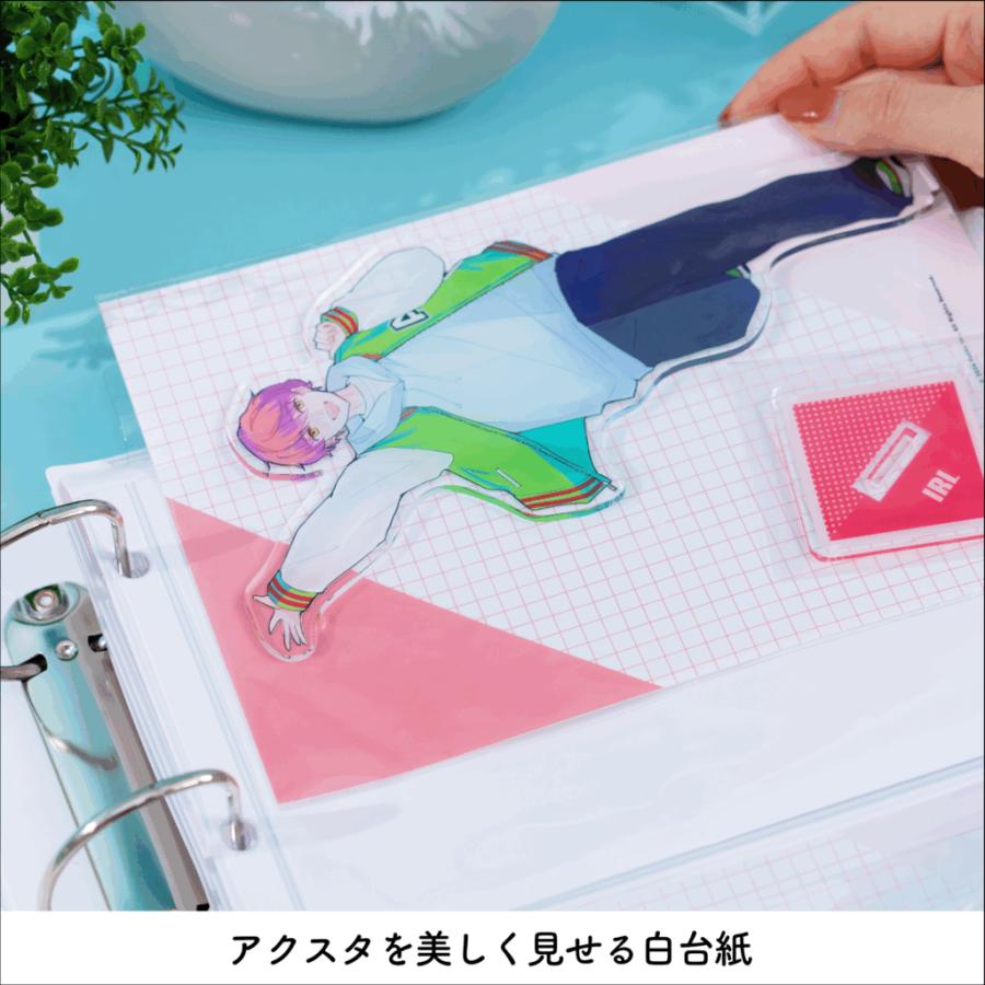 irelu】 A5サイズ以内のアクスタ収納 [イレールPVCリフィル 2ポケット