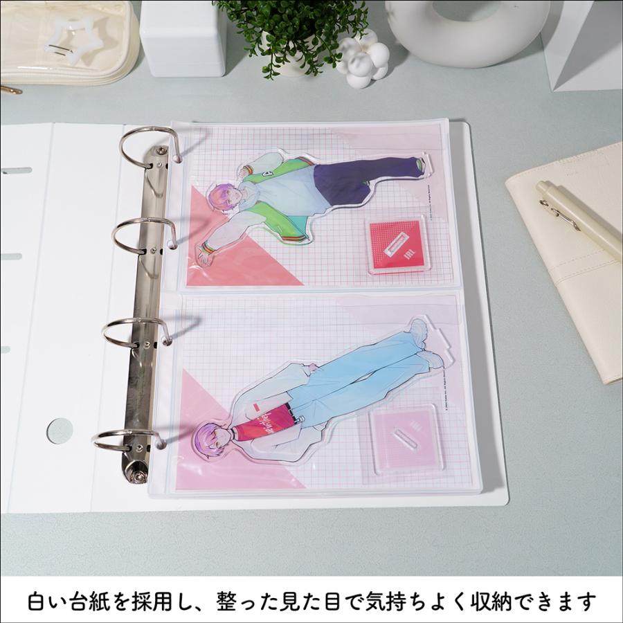 irelu】 A5サイズ以内のアクスタ収納 [イレールPVCリフィル 2ポケット