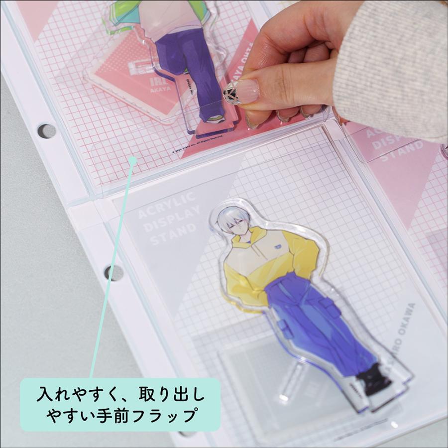 irelu】 ポストカードサイズ以内のアクスタ収納 [イレールPVCリフィル