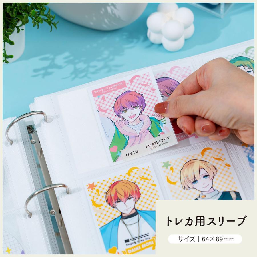 irelu】トレカ用 [イレールスリーブ] 100枚入 64×89mm 高透明 ぴったり