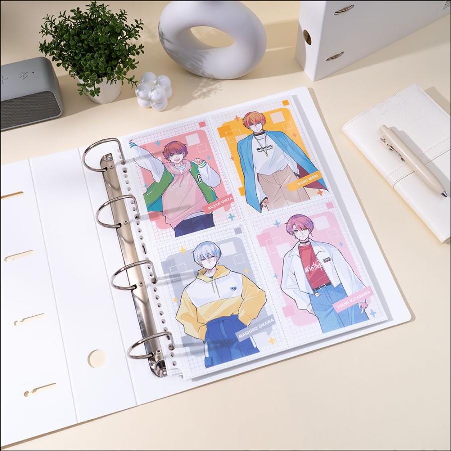 ナカバヤシ 【irelu】ポストカード収納 [イレールバインダーリフィル 4