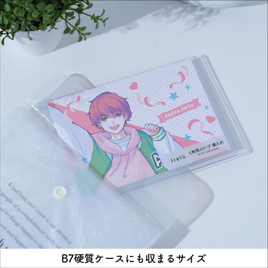irelu】L判写真・ブロマイド用 [イレールスリーブ(横入れタイプ) ]100