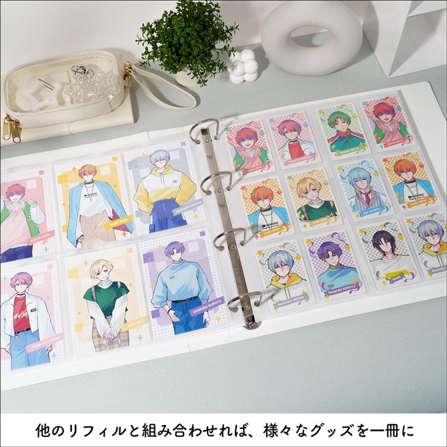 ナカバヤシ 【irelu】 チェキサイズ収納 [イレールアルバムリフィル 12