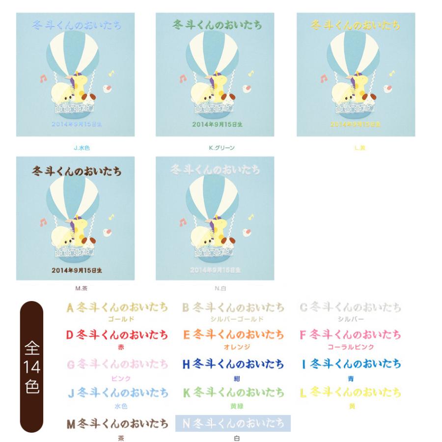 オルゴール付　アルバム ナカバヤシ ベビーアルバム 名入れ代無料 赤ちゃん 出産祝い