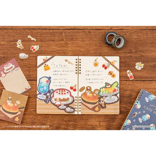 ナカバヤシ スイング・ロジカルWリングノート 古川紙工 ムーンカフェ