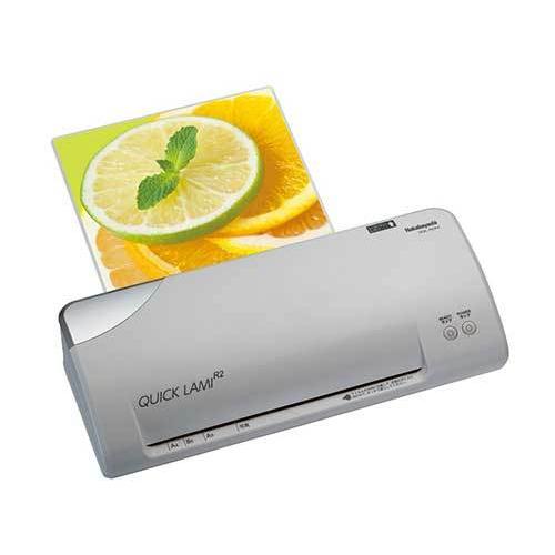 ナカバヤシ パーソナルラミネータ クイックラミR2 A4 ライトグレー NQL