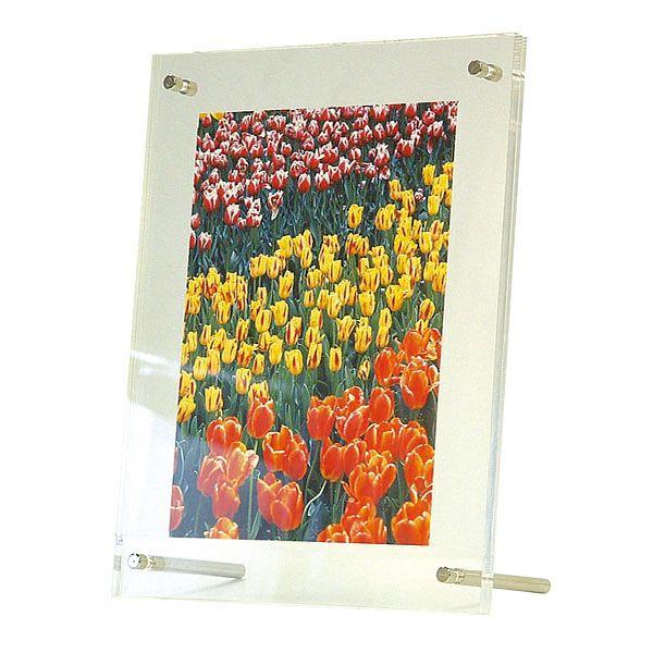 ナカバヤシ 写真立て フォトフレーム アクリル製 ピクチャーフレーム