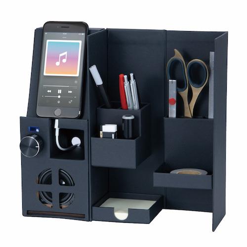 ナカバヤシ ライフスタイルツール with Speaker ブラック LST-WS01BK |  | 03