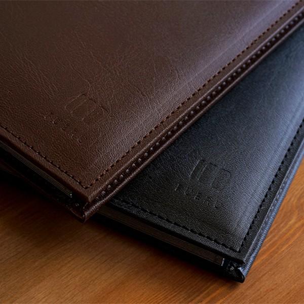 ナカバヤシ アルバム 【WEB限定品】アルバム レザー調表紙アルバム 黒