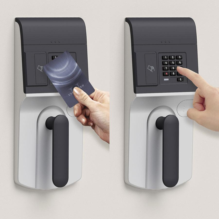 【設置見積必須】EIKO エーコー 家庭用耐火金庫 MEISTER(マイスター)  2マルチロックJER2式 （ICカード式/テンキー式） OSD-JER2 【メーカー直送】の画像
