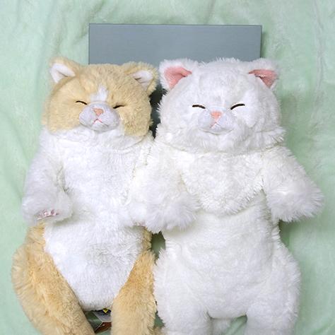 【美品‼️絶版希少‼️】サンレモン　ひざねこ　ペルシャ猫　M Sunlemon（サンレモン） ひざねこ すやすや ペルシャ WH : フエル
