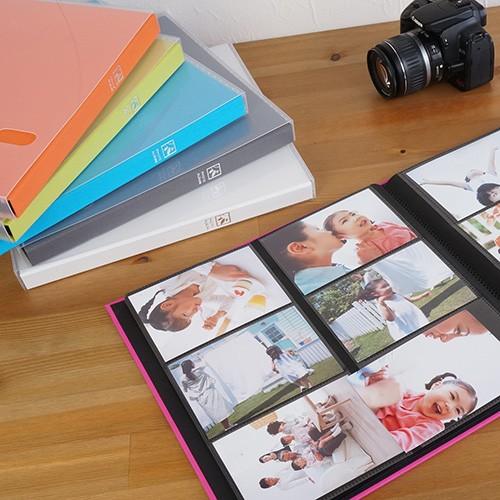 【新品】ナカバヤシ　セラピーカラー　12冊セット　6面ポケット　L判　240枚 楽天市場】【送料無料】ナカバヤシ 大容量フォトアルバムセット