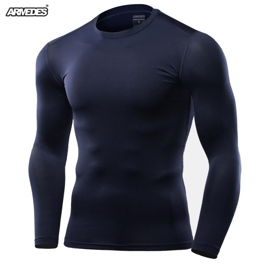 送料無料 ARMEDES アルメデス コンプレッション インナー Tシャツ 長袖 丸首 メンズ M-3XL 全10色 接触冷感 AR52 | ARMEDES | 19