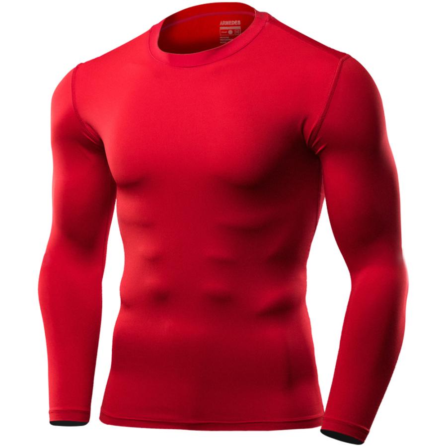 送料無料 ARMEDES アルメデス コンプレッション インナー Tシャツ 長袖 丸首 メンズ M-3XL 全10色 接触冷感 AR52 | ARMEDES | 20